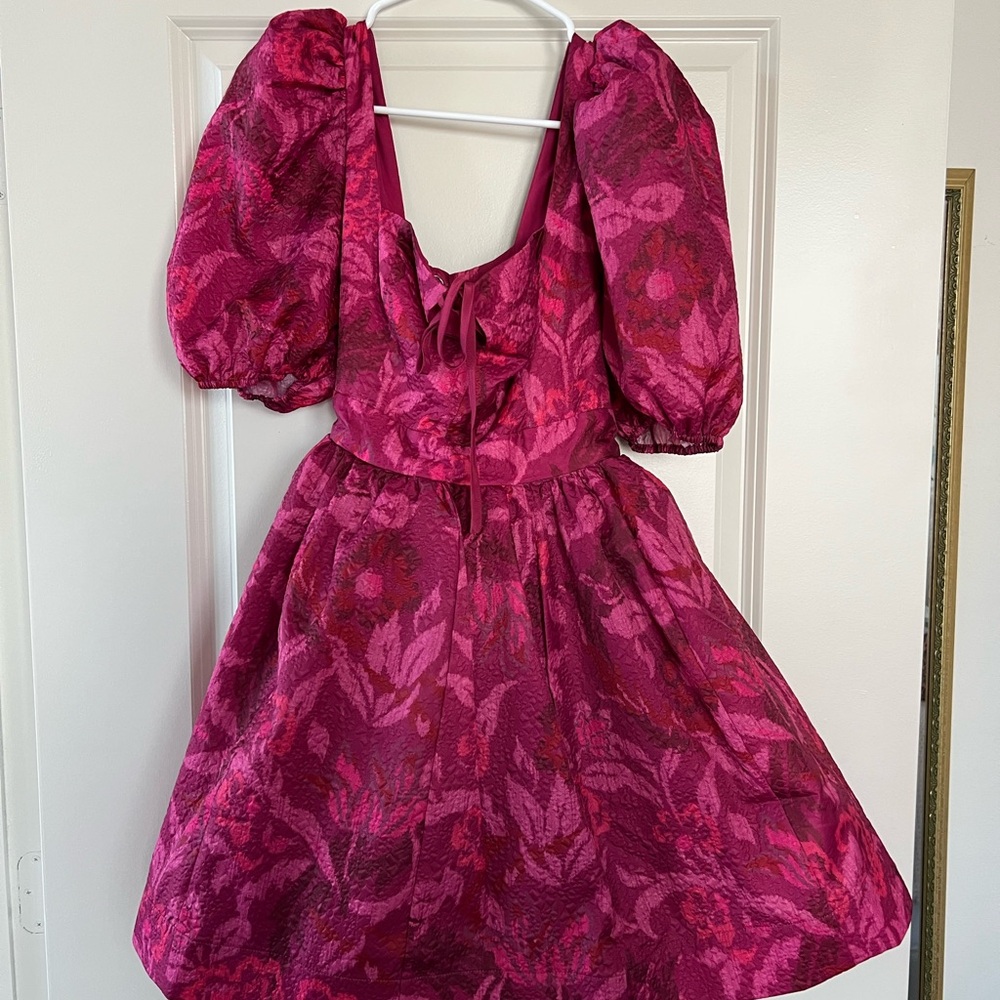 Anthropologie Bhldn Pink Dress